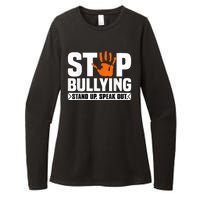 Stop Bullying Design Orange Stand Up Speak Out Unity Day Womens CVC Long Sleeve Shirt