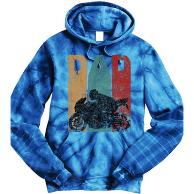 Sport Bike Dad Fathers Day Gift Biker Motorcycle Tie Dye Hoodie