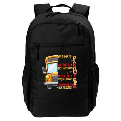 School Bus Drivers Prayer Transportation Squad Women Backpack