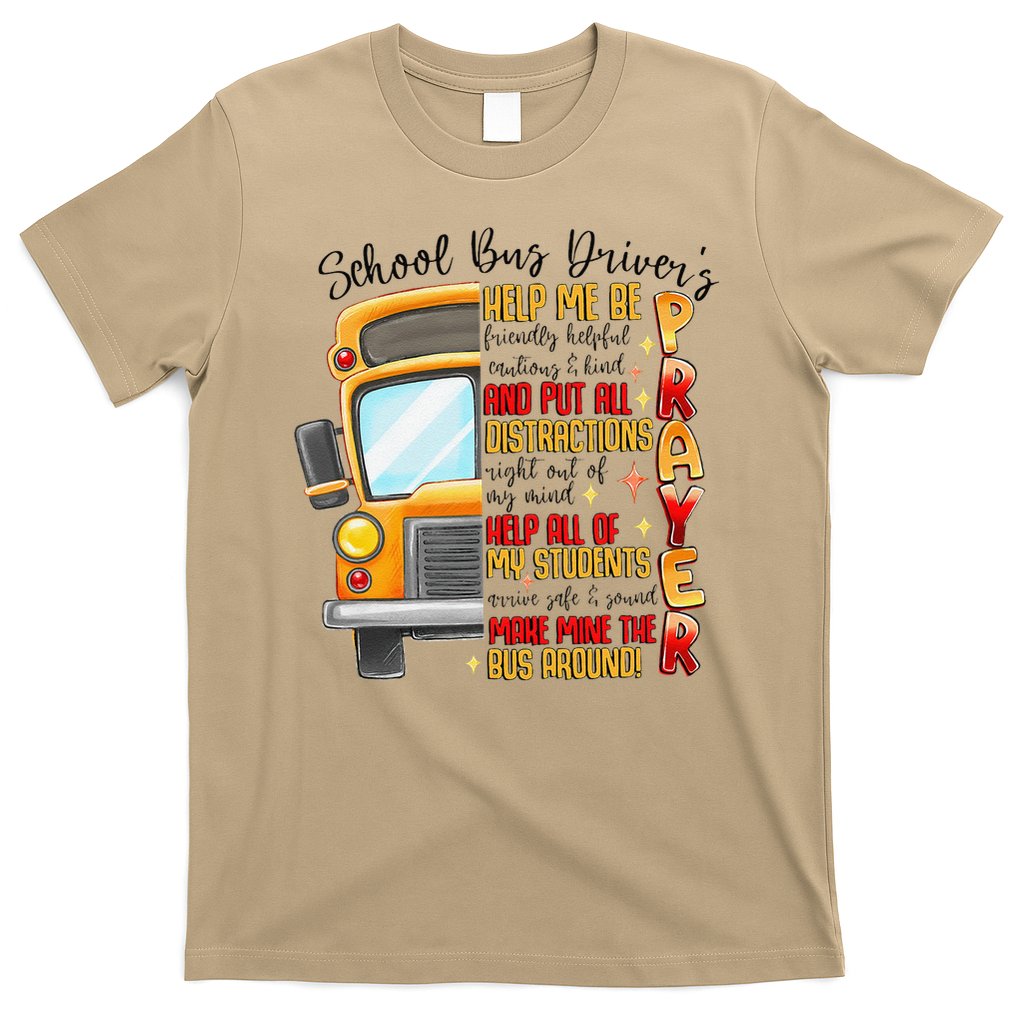 School Bus Drivers Prayer Transportation Squad Women T-Shirt