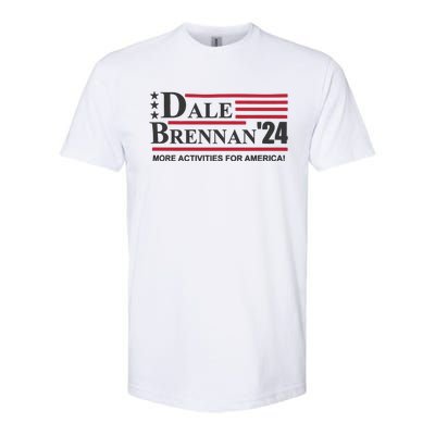 Step Brothers Dale Brennan 2024 More Activities For America! Ts Softstyle® CVC T-Shirt