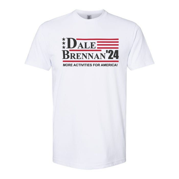 Step Brothers Dale Brennan 2024 More Activities For America! Ts Softstyle CVC T-Shirt