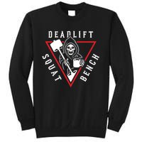 Squat Bench Deadlift Grim Reaper Sweatshirt