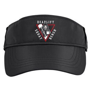 Squat Bench Deadlift Grim Reaper Adult Drive Performance Visor