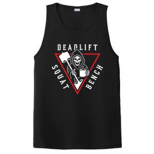 Squat Bench Deadlift Grim Reaper PosiCharge Competitor Tank