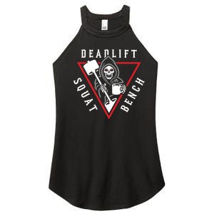 Squat Bench Deadlift Grim Reaper Women's Perfect Tri Rocker Tank