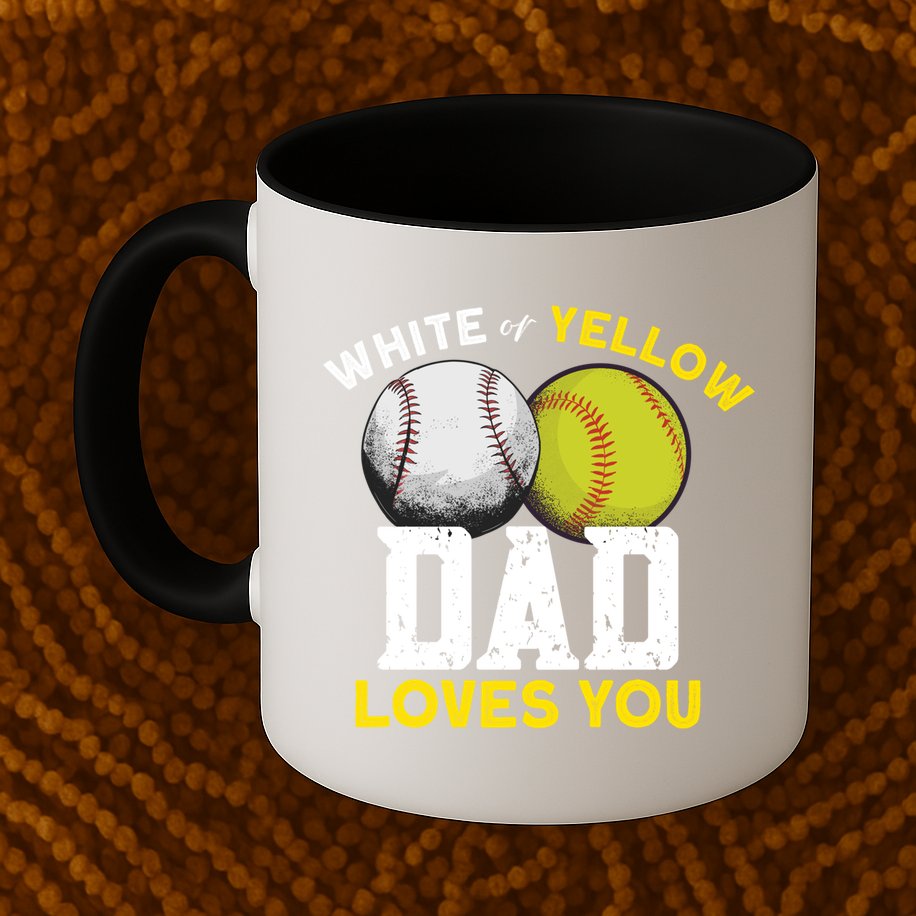 Softball Baseball Dad Gift Softballgiftbaseball Player Softball Meaningful Gift Mug