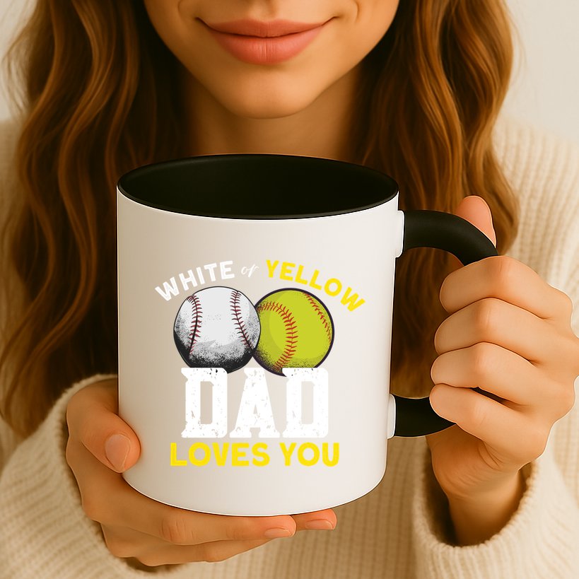Softball Baseball Dad Gift Softballgiftbaseball Player Softball Meaningful Gift Mug