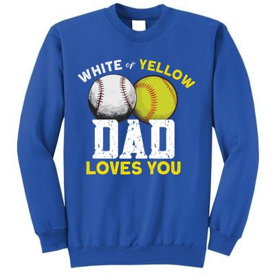 Softball Baseball Dad Gift Softballgiftbaseball Player Softball Meaningful Gift Sweatshirt