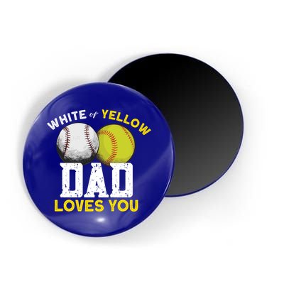 Softball Baseball Dad Gift Softballgiftbaseball Player Softball Meaningful Gift Magnet