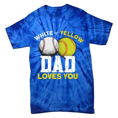 Softball Baseball Dad Gift Softballgiftbaseball Player Softball Meaningful Gift Tie-Dye T-Shirt