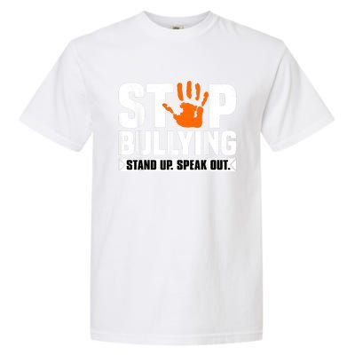 Stop Bullying Design Orange Stand Up Speak Out Unity Day Garment-Dyed Heavyweight T-Shirt