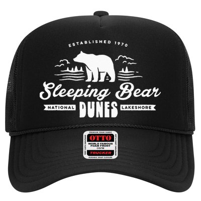 Sleeping Bear Dunes Michigan National Park Souvenir Trucker Hat