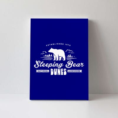 Sleeping Bear Dunes Michigan National Park Souvenir Canvas