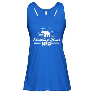 Sleeping Bear Dunes Michigan National Park Souvenir Ladies Essential Flowy Tank