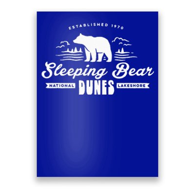 Sleeping Bear Dunes Michigan National Park Souvenir Poster