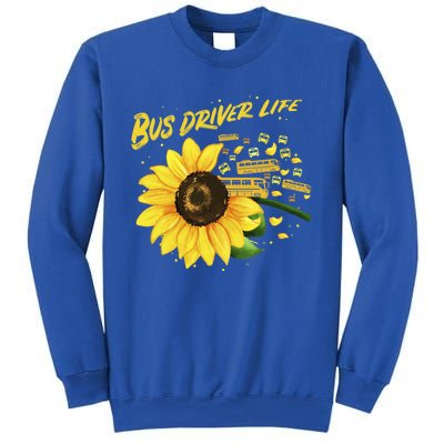 Sunflower Bus Driver Gift Idea Meaningful Gift Sweatshirt