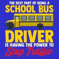 School Bus Driver Can Stop Traffic School Bus Gift Cool Gift 16 in Basic Backpack