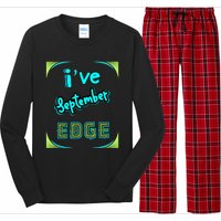 September Birthday Edge Friend Friend Dad Son Teacher Long Sleeve Pajama Set