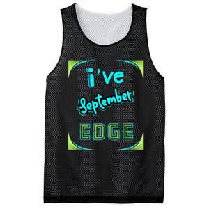 September Birthday Edge Friend Friend Dad Son Teacher Mesh Reversible Basketball Jersey Tank