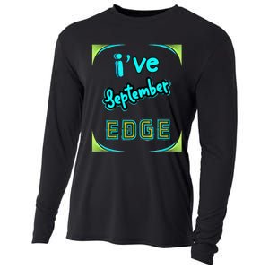 September Birthday Edge Friend Friend Dad Son Teacher Cooling Performance Long Sleeve Crew