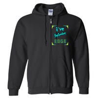 September Birthday Edge Friend Friend Dad Son Teacher Full Zip Hoodie