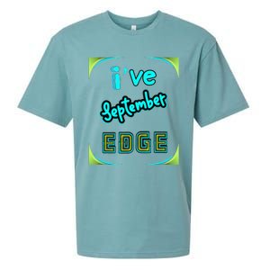 September Birthday Edge Friend Friend Dad Son Teacher Sueded Cloud Jersey T-Shirt