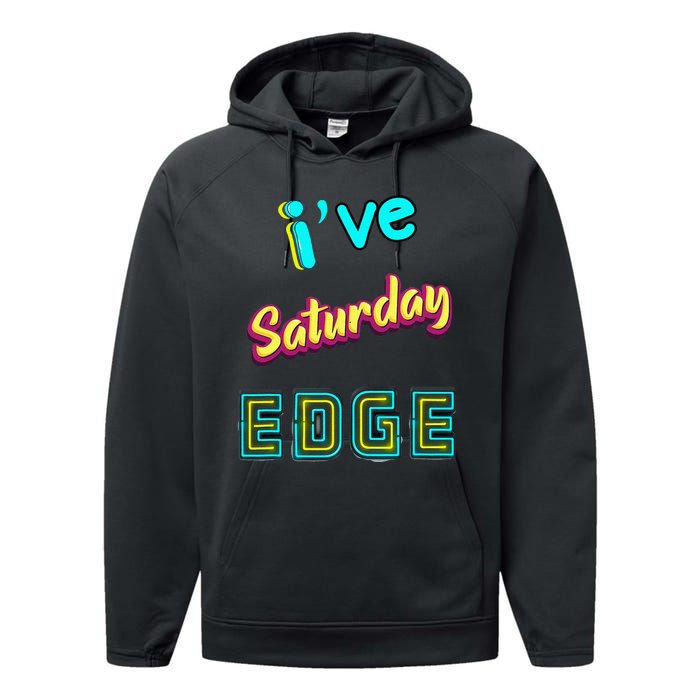 Saturday Birthday Edge Friend Friend Dad Son Teacher Performance Fleece Hoodie