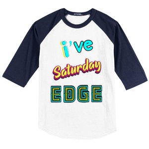 Saturday Birthday Edge Friend Friend Dad Son Teacher Baseball Sleeve Shirt