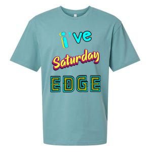 Saturday Birthday Edge Friend Friend Dad Son Teacher Sueded Cloud Jersey T-Shirt