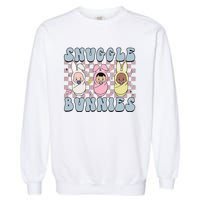 Snuggle Bunnies Easter NICU L&D Nurse Life Happy Easter Day Garment-Dyed Sweatshirt