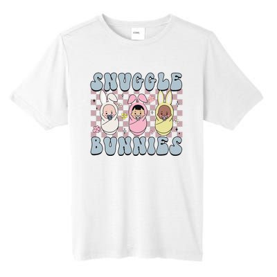 Snuggle Bunnies Easter NICU L&D Nurse Life Happy Easter Day Tall Fusion ChromaSoft Performance T-Shirt