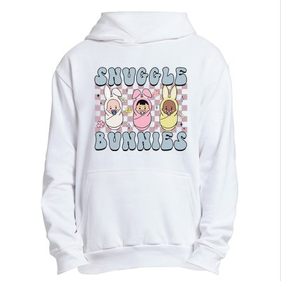 Snuggle Bunnies Easter NICU L&D Nurse Life Happy Easter Day Urban Pullover Hoodie