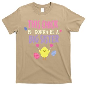 Sister Big Easter Pregnancy Reveal Announcement Baby Shower T-Shirt