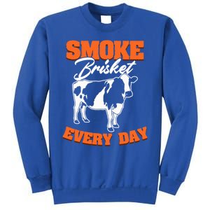 Smoke Brisket Everyday Bbq Grilling Barbecue Smoke Brisket Gift Sweatshirt