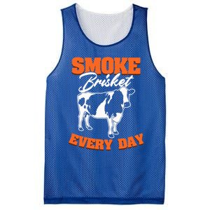 Smoke Brisket Everyday Bbq Grilling Barbecue Smoke Brisket Gift Mesh Reversible Basketball Jersey Tank