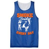 Smoke Brisket Everyday Bbq Grilling Barbecue Smoke Brisket Gift Mesh Reversible Basketball Jersey Tank