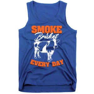 Smoke Brisket Everyday Bbq Grilling Barbecue Smoke Brisket Gift Tank Top