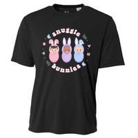 Snuggle Bunnies Easter NICU L&D Nurse Life Cooling Performance Crew T-Shirt