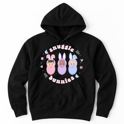 Snuggle Bunnies Easter NICU L&D Nurse Life Hoodie