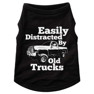Square Body Easily Distracted By Old Trucks Squarebody Doggie Tank