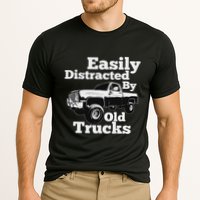Square Body Easily Distracted By Old Trucks Squarebody Performance Shirt