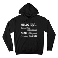 Spanish Bilingual Esol Teacher Bilingual Teacher Maestra Hoodie