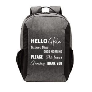 Spanish Bilingual Esol Teacher Bilingual Teacher Maestra Vector Backpack