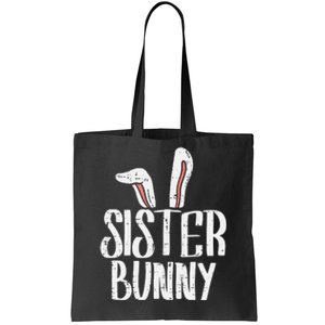 Sister Bunny Ears Cute Easter Family Matching Tote Bag