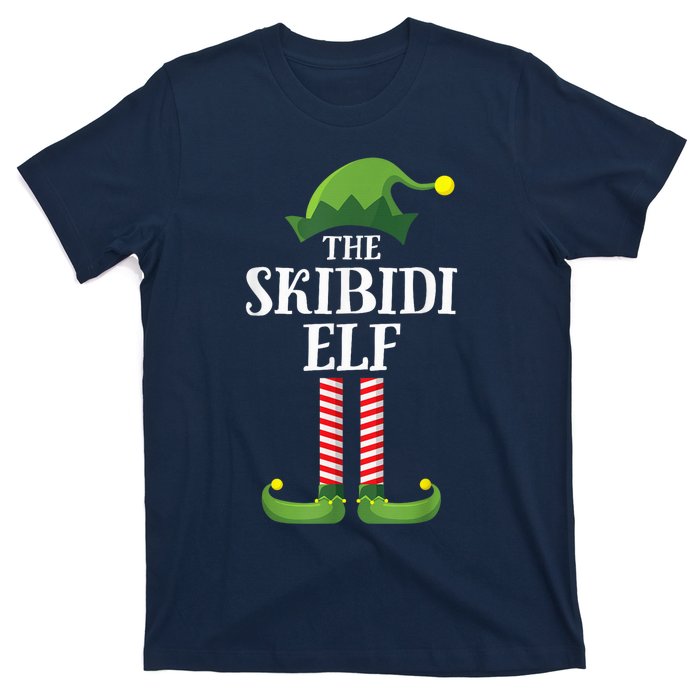 Ski Bidi Elf Matching Family Group Funny Christmas T-Shirt