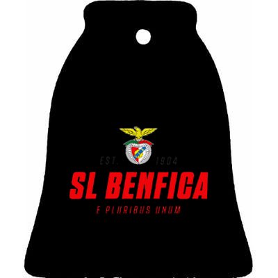 SL Benfica E PLURIBUS UNUM Ceramic Bell Ornament