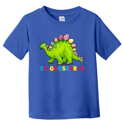 Stegosaurus Bunny Ear Egg Easter Day Dinosaur Dino Great Gift Toddler T-Shirt