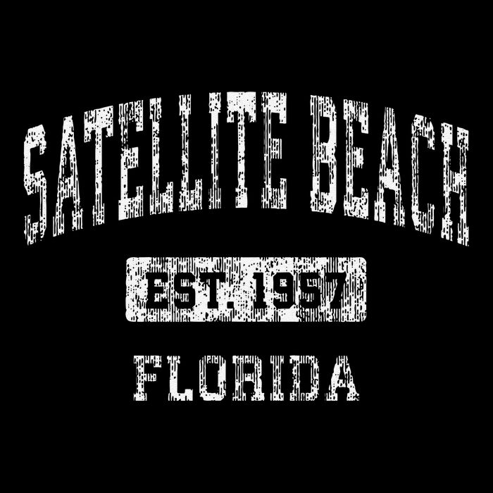 Satellite Beach Florida Fl Vintage Established Bucket Hat