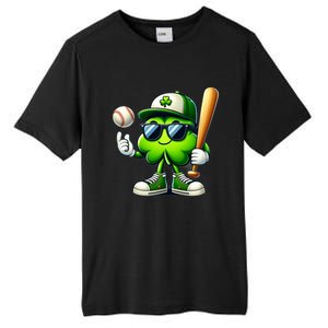 Shamrock Baseball Funny St Patricks Day Tall Fusion ChromaSoft Performance T-Shirt